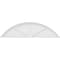 Ekena Millwork Segment Arch 3 Spoke Architectural Grade PVC Pediment, 76"W x 20"H x 2"P PEDPS076X200SEG03 - alternate 2